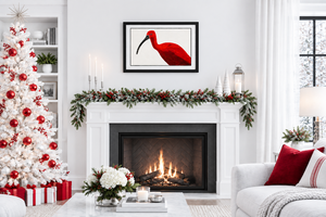 Scarlet Ibis Art Print