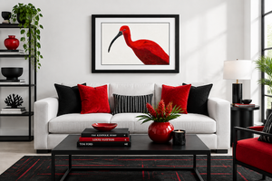 Scarlet Ibis Art Print